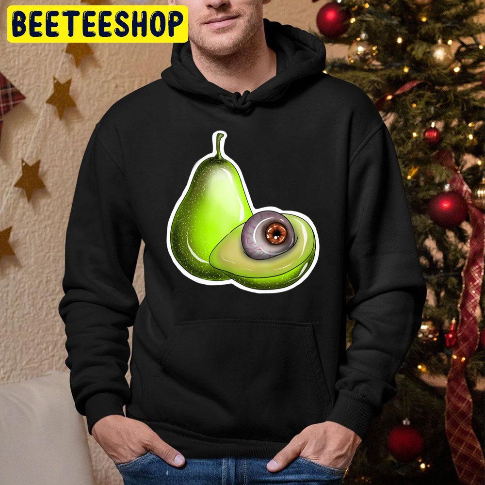 Halloween Avocado Eyeball Trending Unisex Hoodie Halloween Avocado Eyeball Trending Unisex Hoodie