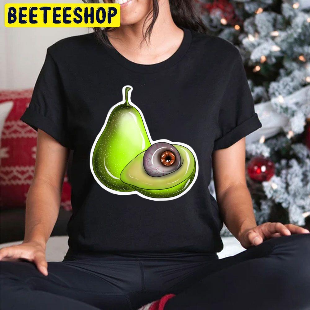 Halloween Avocado Eyeball Trending Unisex Hoodie Halloween Avocado Eyeball Trending Unisex Hoodie