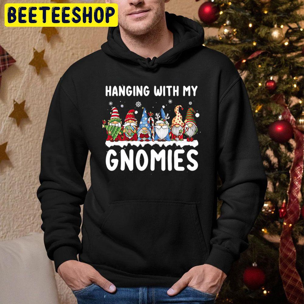 Hanging With My Gnomies Gnome Christmas Trending Unisex Hoodie Hanging With My Gnomies Gnome Christmas Trending Unisex Hoodie