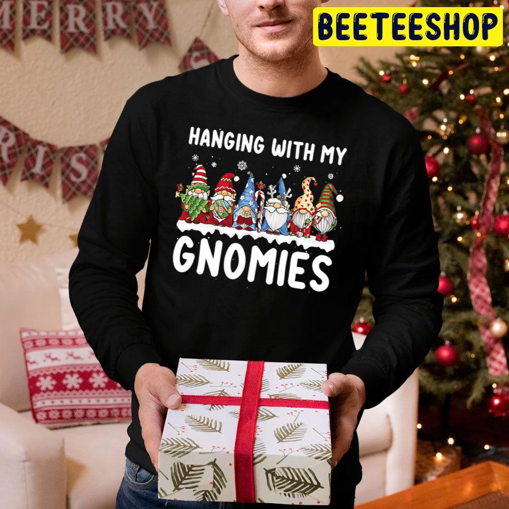 Hanging With My Gnomies Gnome Christmas Trending Unisex Hoodie Hanging With My Gnomies Gnome Christmas Trending Unisex Hoodie