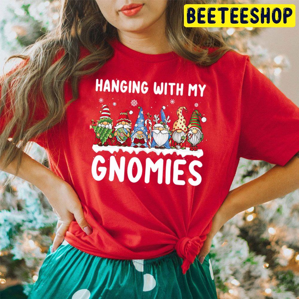 Hanging With My Gnomies Gnome Christmas Trending Unisex Hoodie Hanging With My Gnomies Gnome Christmas Trending Unisex Hoodie