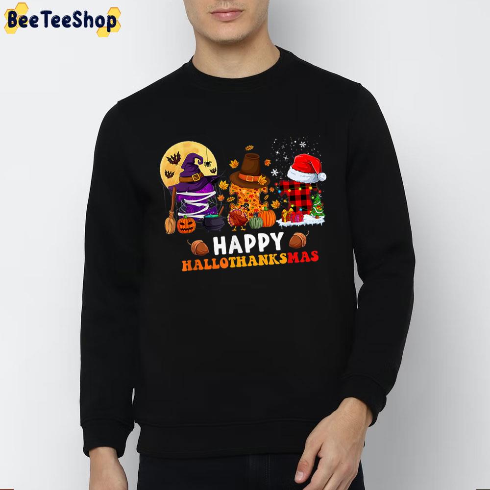Happy Hallothanksmas Autism Awareness Thankful Xmas Trending Unisex Sweatshirt Happy Hallothanksmas Autism Awareness Thankful Xmas Trending Unisex Sweatshirt