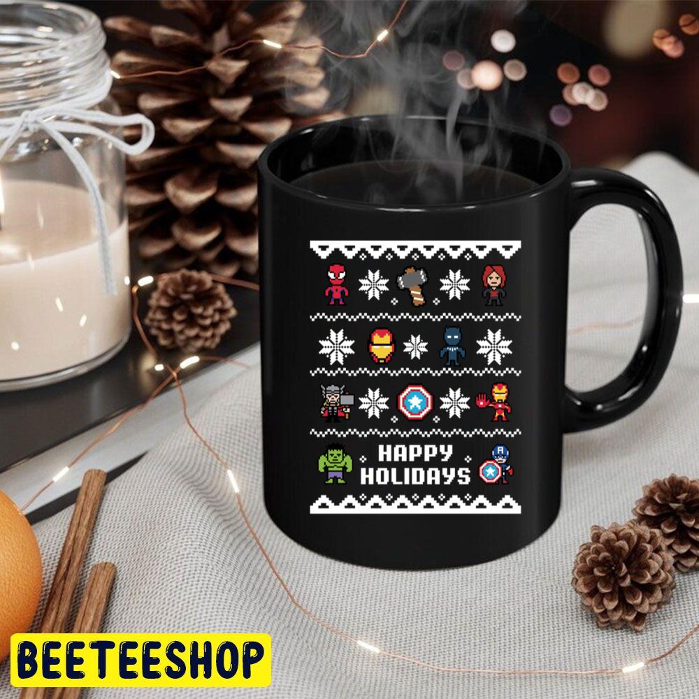 Happy Holidays Avenger Christmas Trending Unisex Hoodie Happy Holidays Avenger Christmas Trending Unisex Hoodie