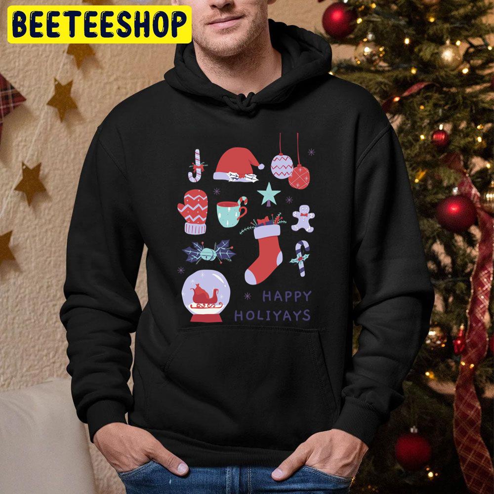 Happy Holiyays Christmas Trending Unisex Hoodie Happy Holiyays Christmas Trending Unisex Hoodie