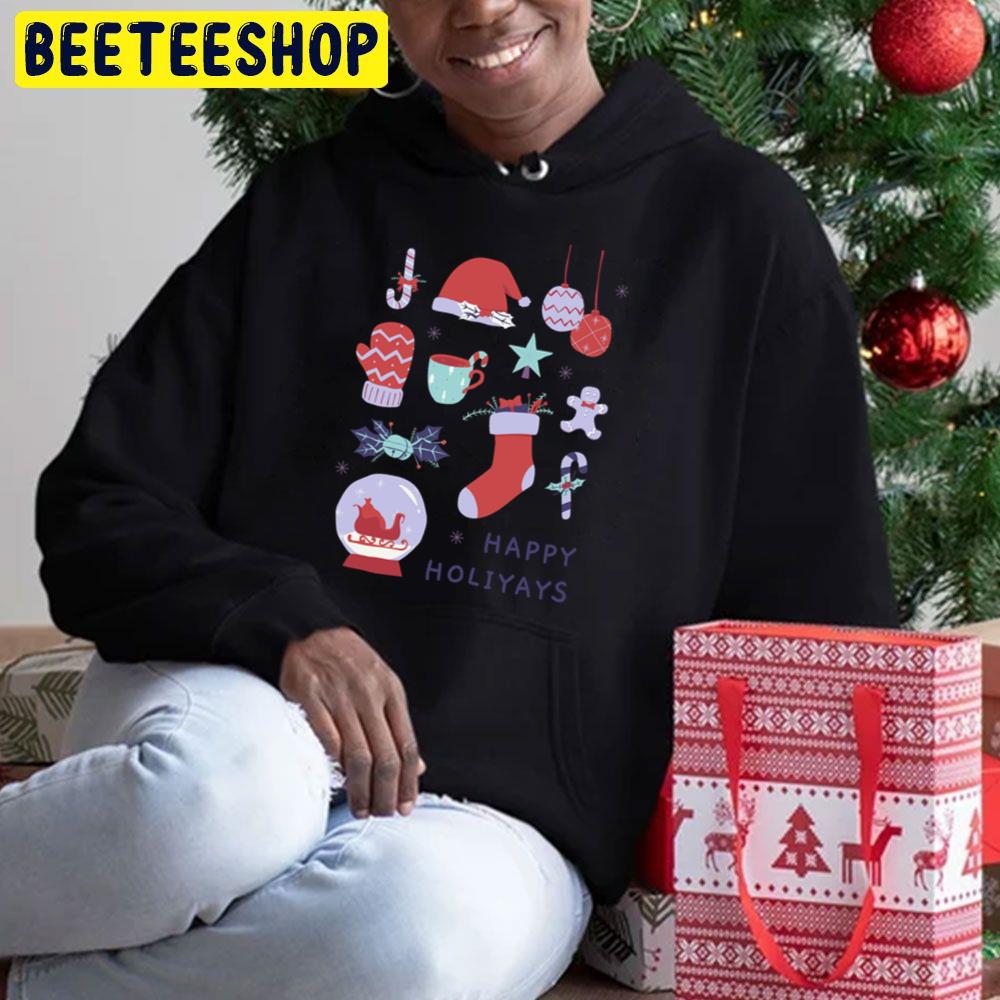 Happy Holiyays Christmas Trending Unisex Hoodie Happy Holiyays Christmas Trending Unisex Hoodie