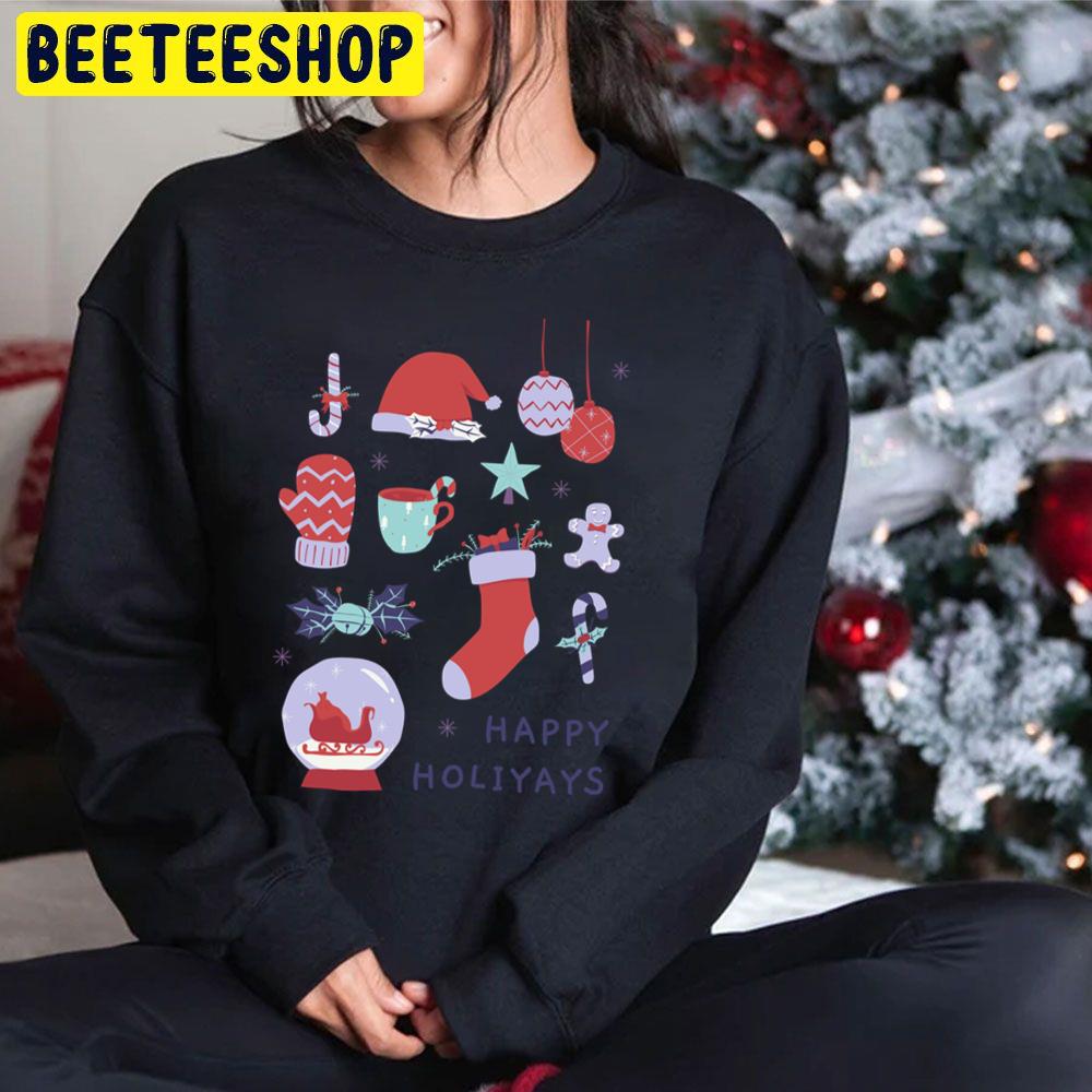 Happy Holiyays Christmas Trending Unisex Hoodie Happy Holiyays Christmas Trending Unisex Hoodie