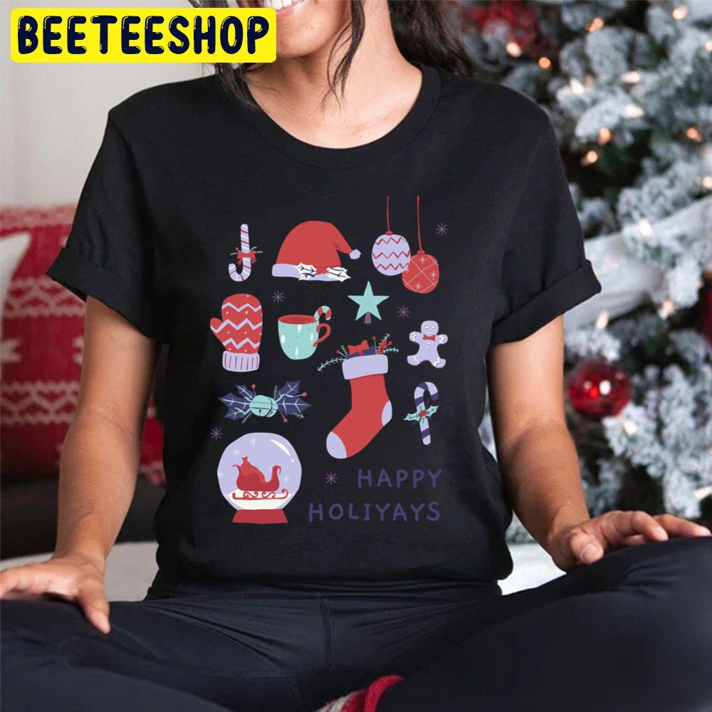 Happy Holiyays Christmas Trending Unisex Hoodie Happy Holiyays Christmas Trending Unisex Hoodie