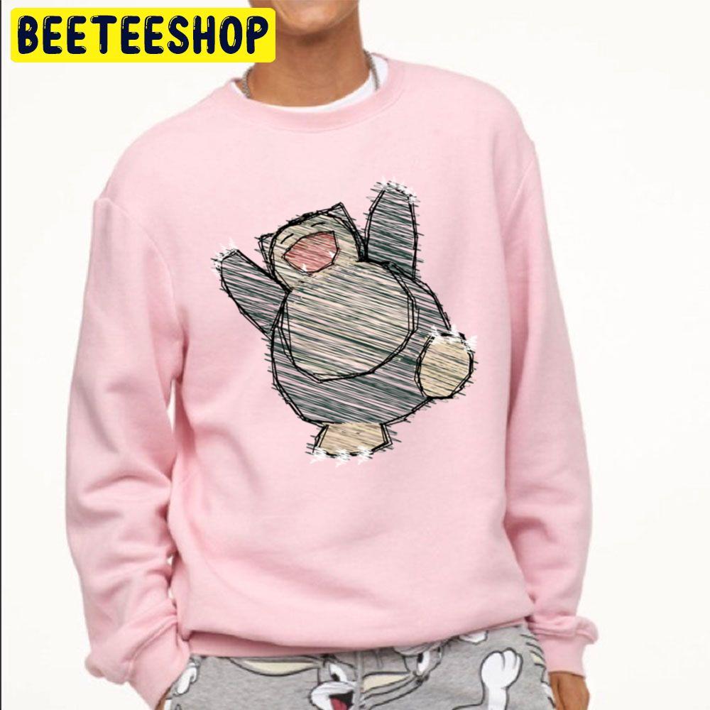 Happy Snorlax Sketch Trending Unisex Sweatshirt Happy Snorlax Sketch Trending Unisex Sweatshirt