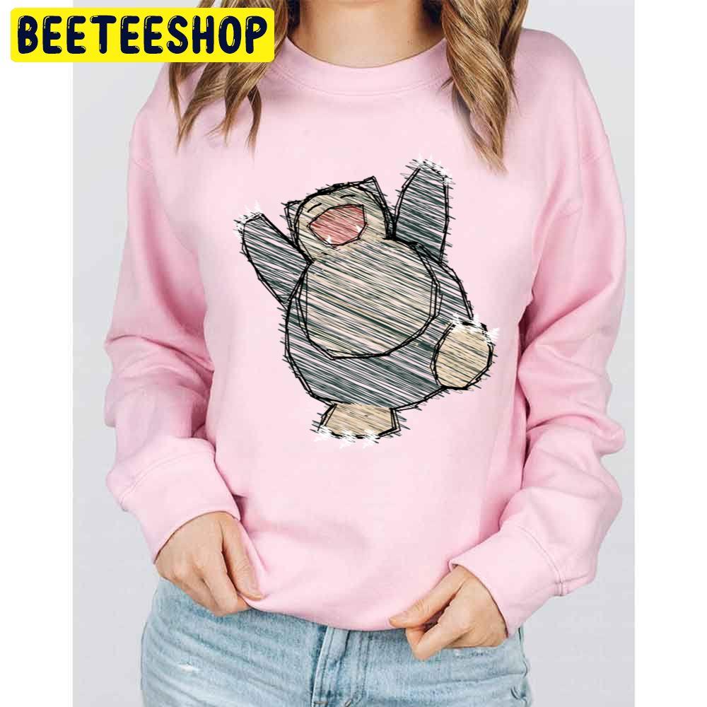 Happy Snorlax Sketch Trending Unisex Sweatshirt Happy Snorlax Sketch Trending Unisex Sweatshirt