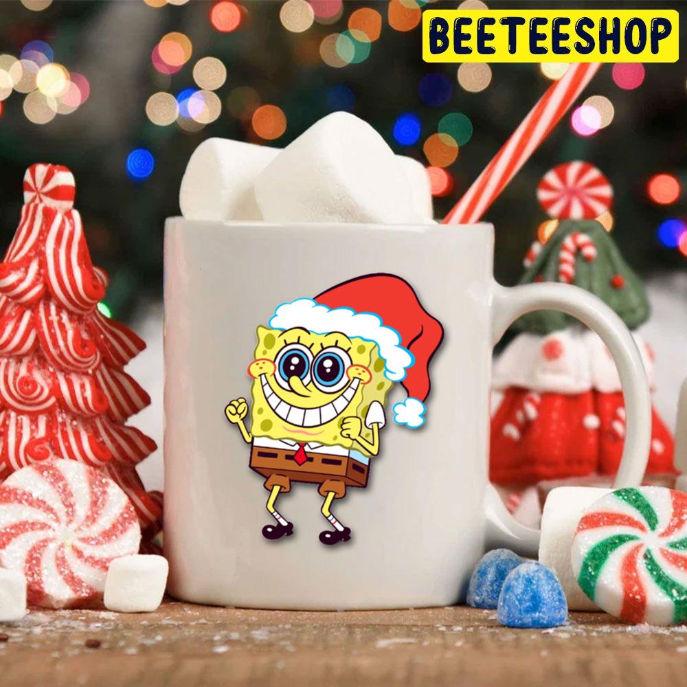 Happy Spongebob Christmas Trending Unisex Hoodie Happy Spongebob Christmas Trending Unisex Hoodie