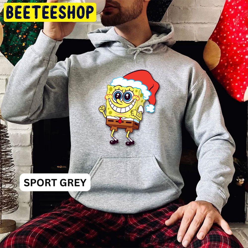 Happy Spongebob Christmas Trending Unisex Hoodie Happy Spongebob Christmas Trending Unisex Hoodie