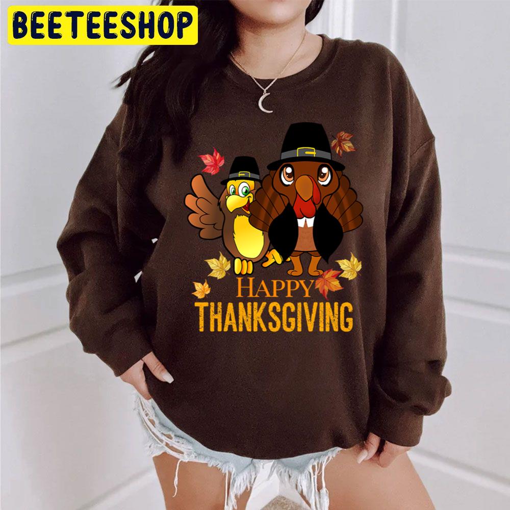 Happy Thanksgiving Friends Owl Turkey Trending Unisex Sweatshirt Happy Thanksgiving Friends Owl Turkey Trending Unisex Sweatshirt