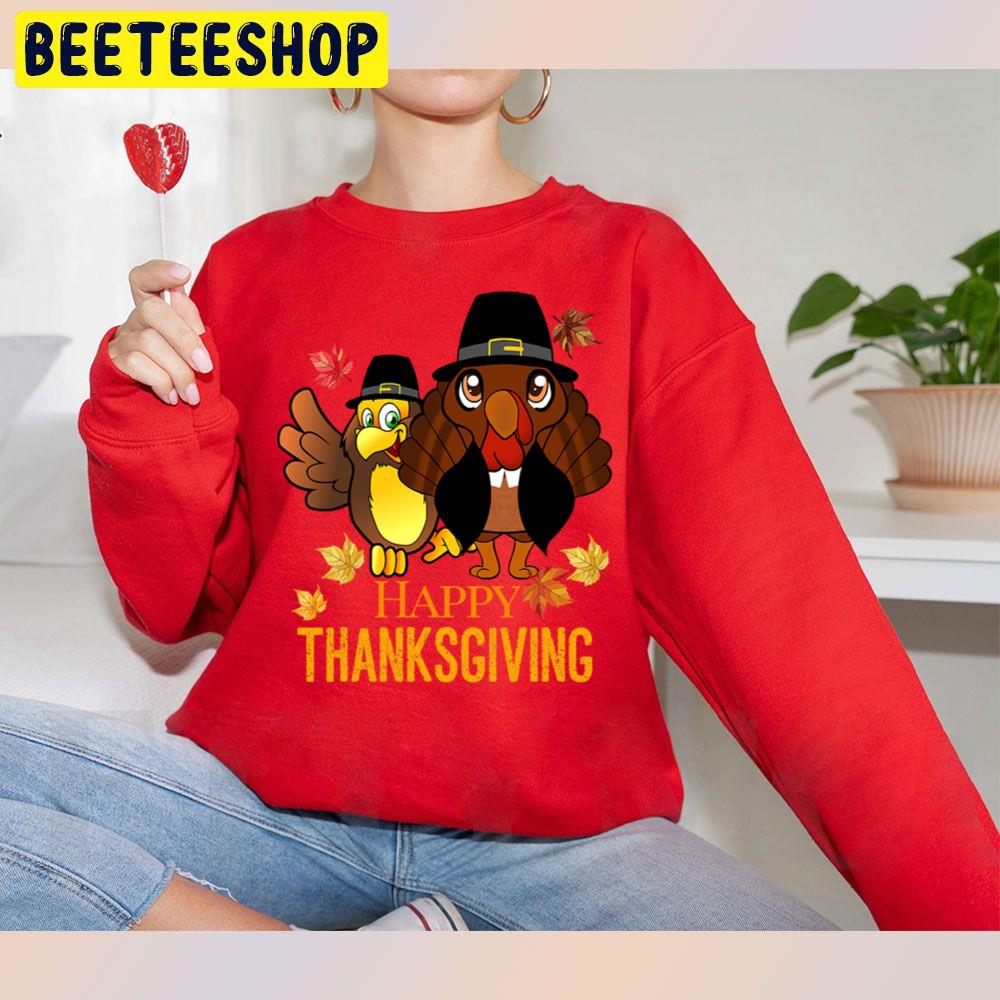 Happy Thanksgiving Friends Owl Turkey Trending Unisex Sweatshirt Happy Thanksgiving Friends Owl Turkey Trending Unisex Sweatshirt