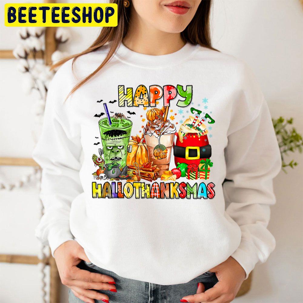Happy Thanksgiving Xmas Coffee Crem Latte Thanksgiving Trending Unisex Sweatshirt Happy Thanksgiving Xmas Coffee Crem Latte Thanksgiving Trending Unisex Sweatshirt