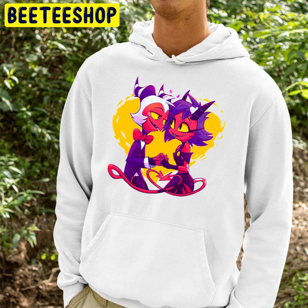 Helluva Boss Millie And Moxxie Trending Unisex Hoodie Helluva Boss Millie And Moxxie Trending Unisex Hoodie