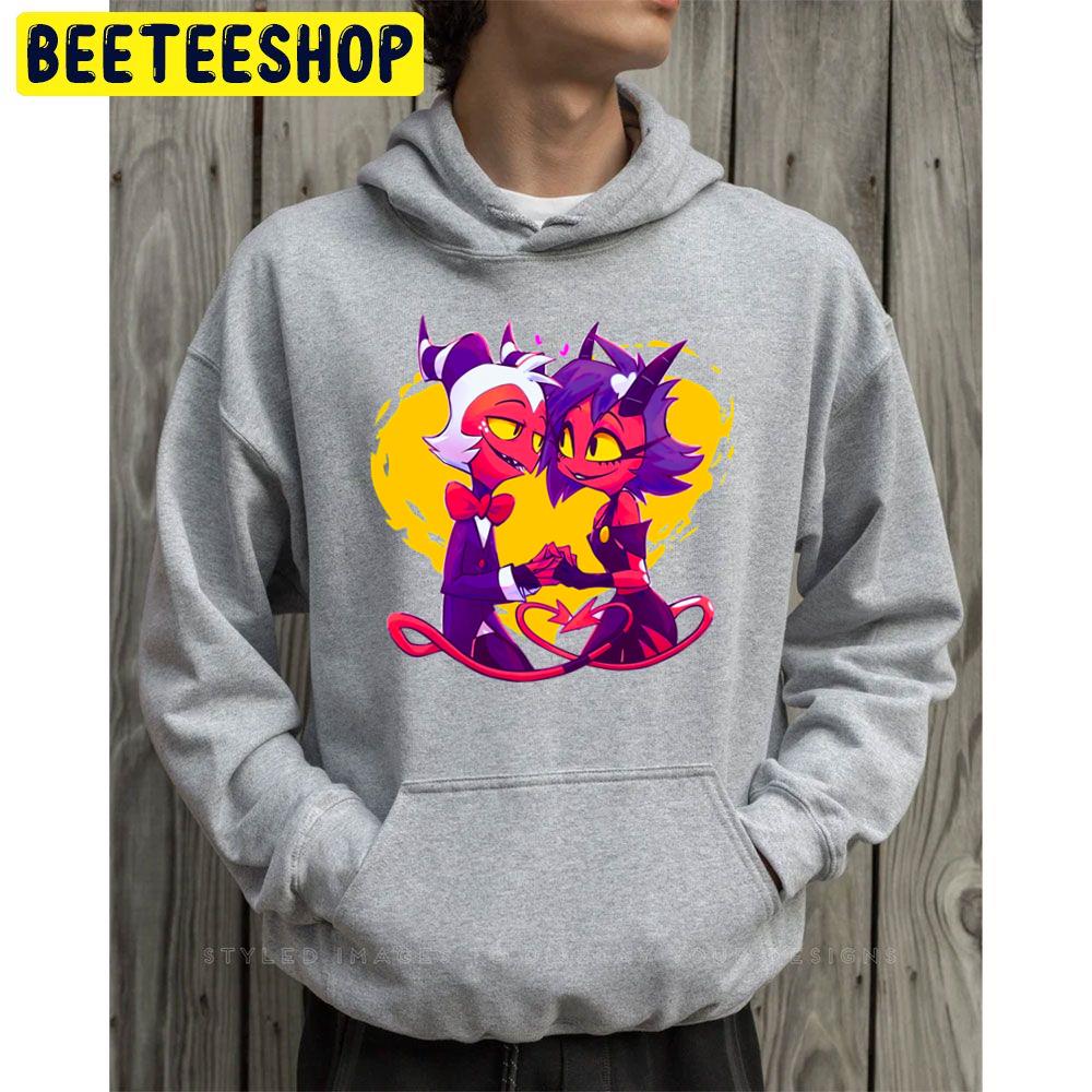 Helluva Boss Millie And Moxxie Trending Unisex Hoodie Helluva Boss Millie And Moxxie Trending Unisex Hoodie