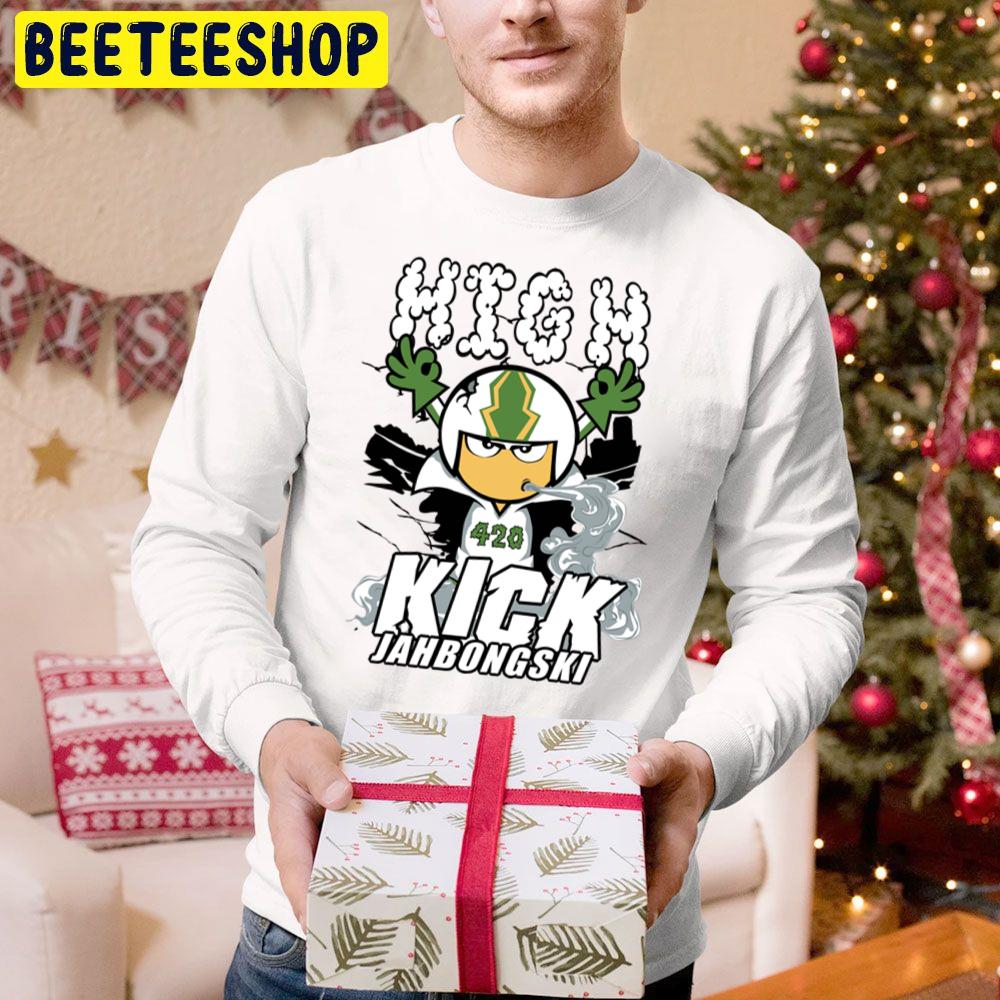 High 420 Kick Jahbongski Trending Unisex Hoodie High 420 Kick Jahbongski Trending Unisex Hoodie
