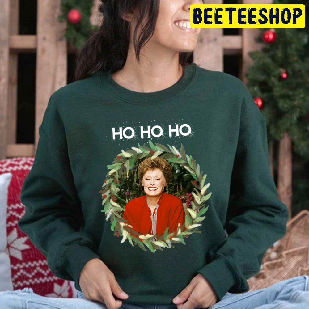 Ho Ho Ho Blanche Devereaux Christmas From The Golden Girls Trending Unisex Hoodie Ho Ho Ho Blanche Devereaux Christmas From The Golden Girls Trending Unisex Hoodie