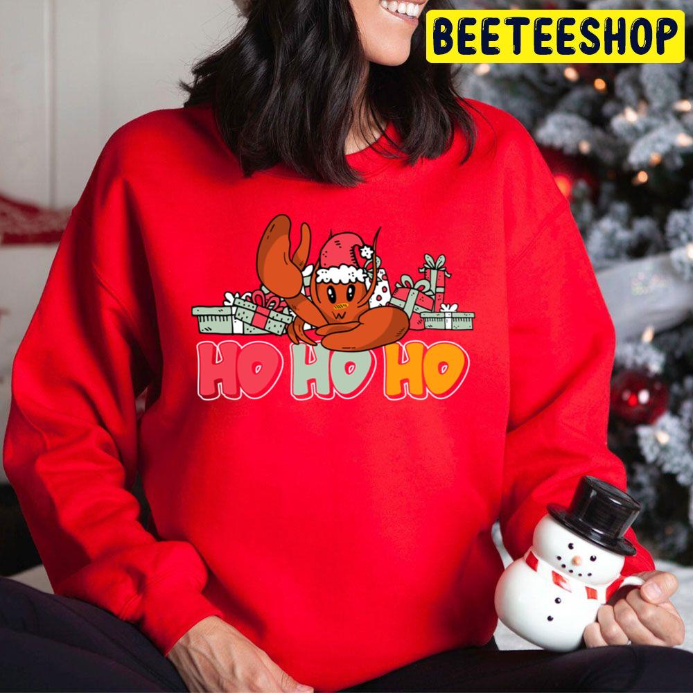 Ho Ho Ho Cajun Christmas Crawfish Trending Unisex Hoodie Ho Ho Ho Cajun Christmas Crawfish Trending Unisex Hoodie