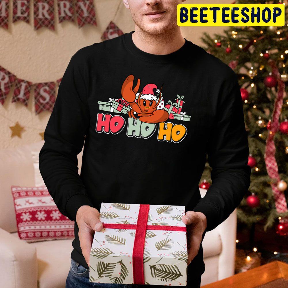 Ho Ho Ho Cajun Christmas Crawfish Trending Unisex Hoodie Ho Ho Ho Cajun Christmas Crawfish Trending Unisex Hoodie