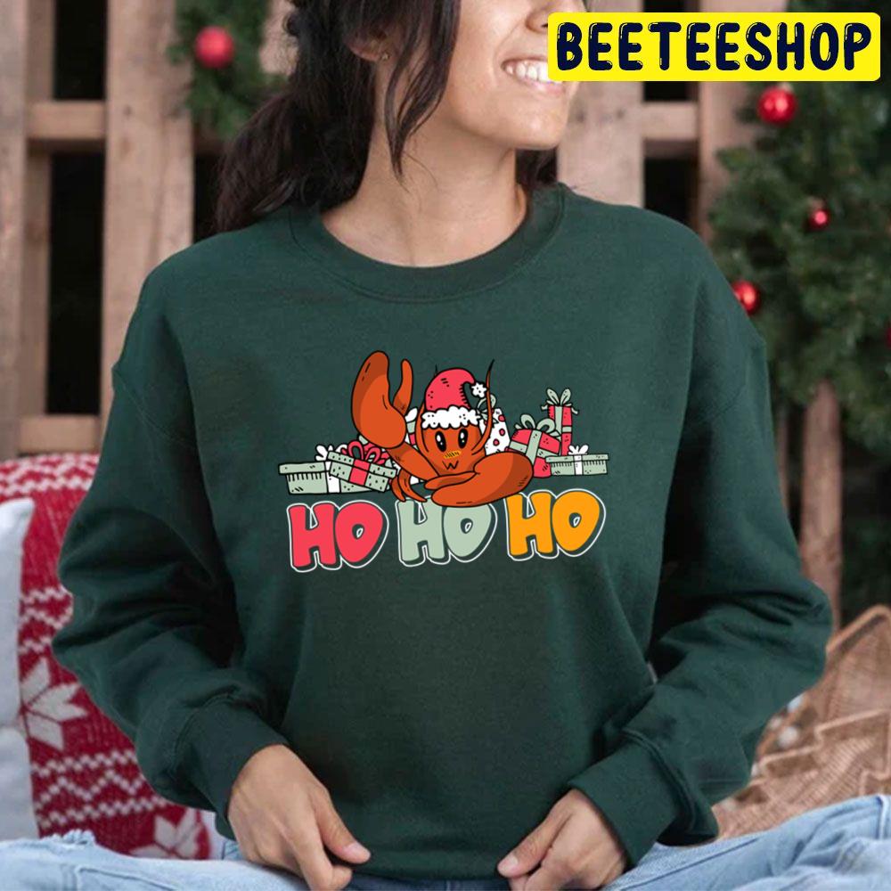 Ho Ho Ho Cajun Christmas Crawfish Trending Unisex Hoodie Ho Ho Ho Cajun Christmas Crawfish Trending Unisex Hoodie