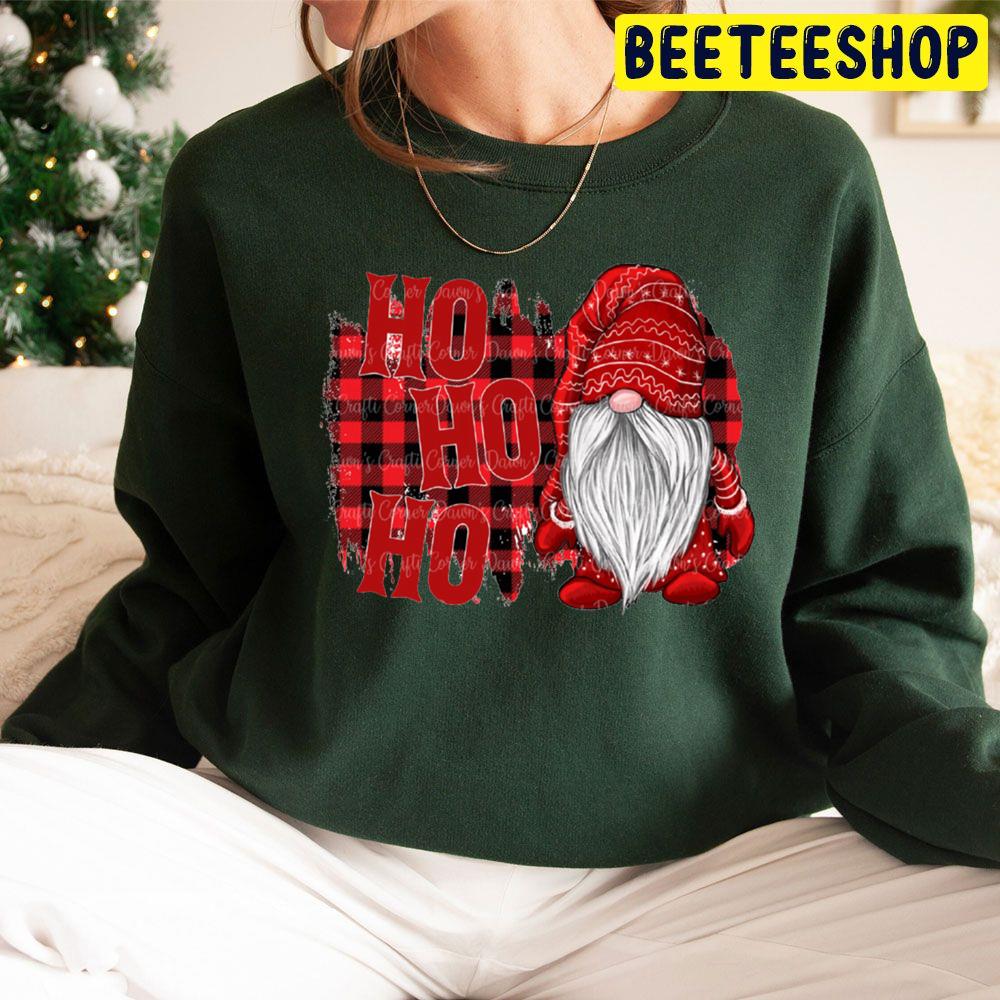 Ho Ho Ho Gnome Christmas Trending Unisex Hoodie Ho Ho Ho Gnome Christmas Trending Unisex Hoodie