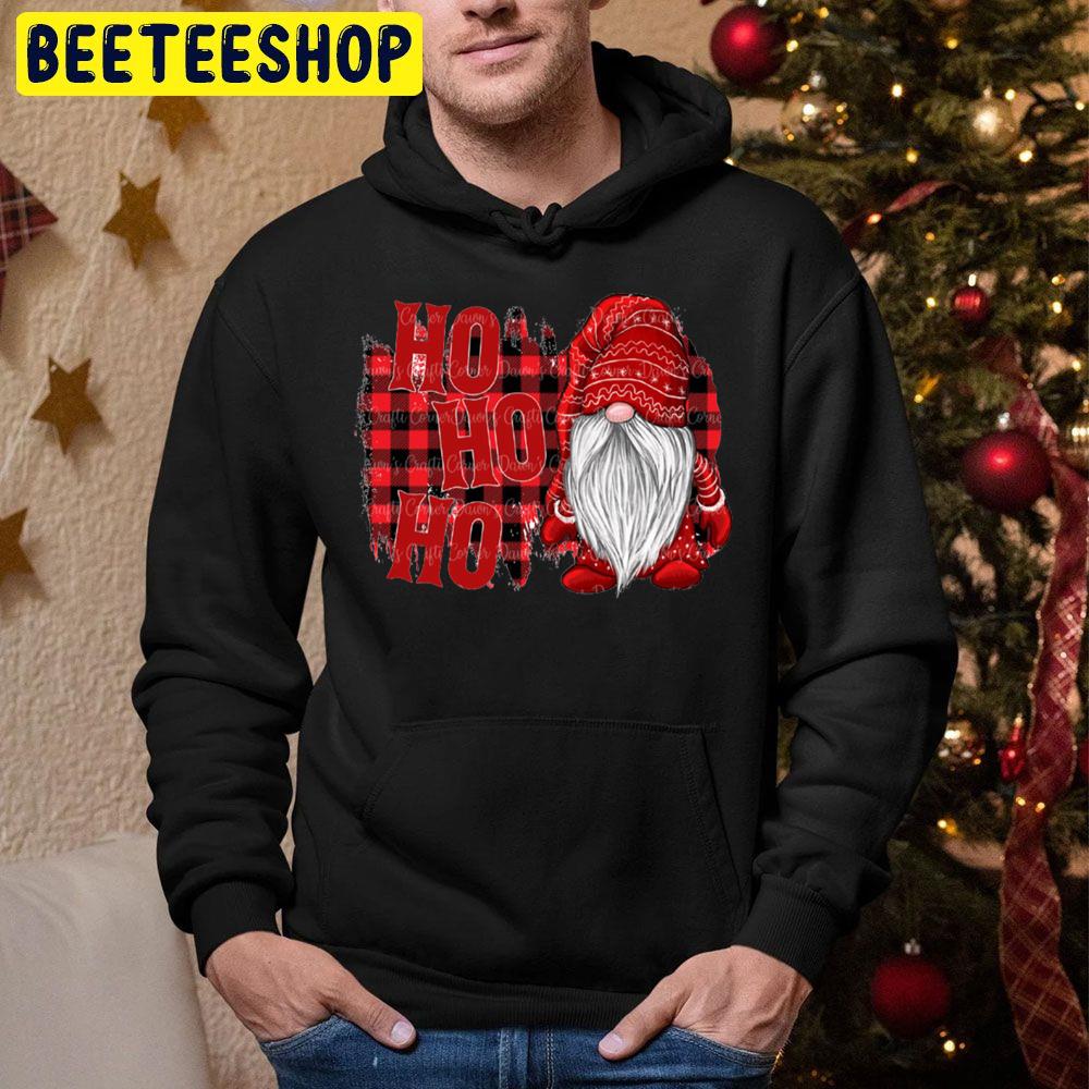 Ho Ho Ho Gnome Christmas Trending Unisex Hoodie Ho Ho Ho Gnome Christmas Trending Unisex Hoodie