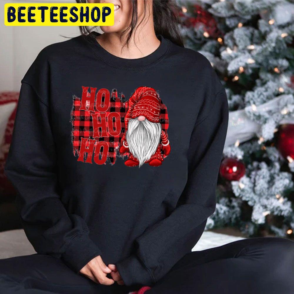 Ho Ho Ho Gnome Christmas Trending Unisex Hoodie Ho Ho Ho Gnome Christmas Trending Unisex Hoodie
