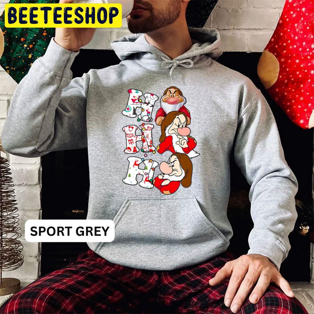 Ho Ho Ho Grumpy Snow White Christmas Trending Unisex Hoodie Ho Ho Ho Grumpy Snow White Christmas Trending Unisex Hoodie
