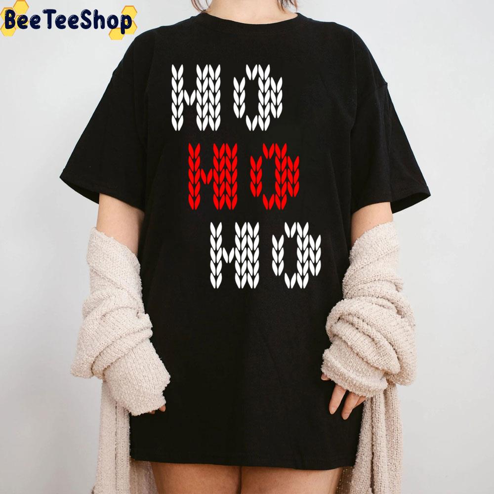 Ho Ho Ho Knit Pattern Christmas Trending Unisex Sweatshirt Ho Ho Ho Knit Pattern Christmas Trending Unisex Sweatshirt