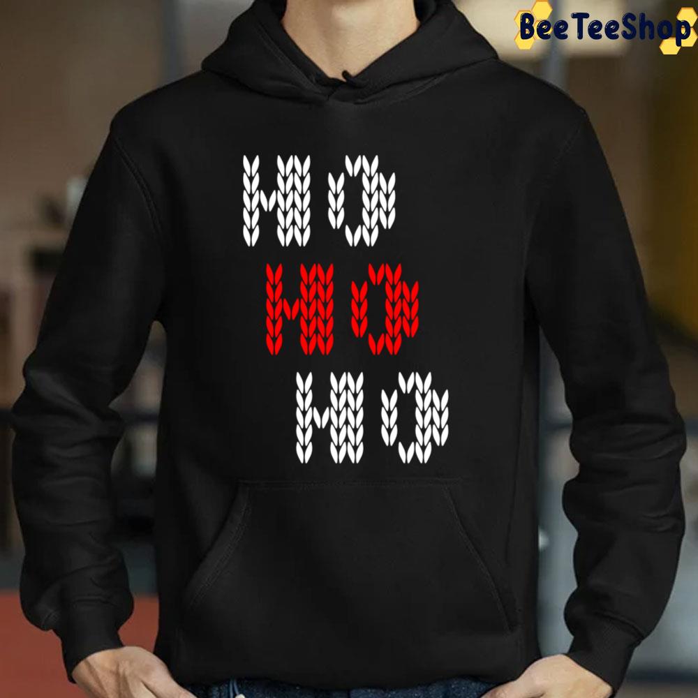 Ho Ho Ho Knit Pattern Christmas Trending Unisex Sweatshirt Ho Ho Ho Knit Pattern Christmas Trending Unisex Sweatshirt