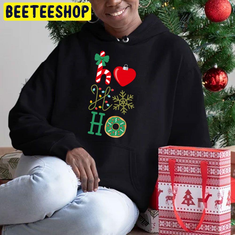 Ho Ho Ho Merry Christmas Decorations Trending Unisex Hoodie Ho Ho Ho Merry Christmas Decorations Trending Unisex Hoodie