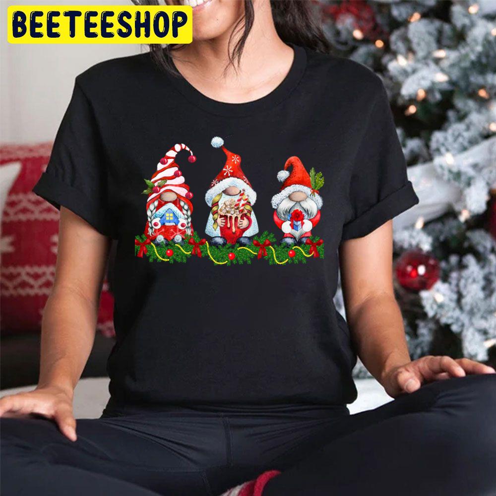 Ho Ho Ho Merry Christmas Gnomes Trending Unisex Hoodie Ho Ho Ho Merry Christmas Gnomes Trending Unisex Hoodie