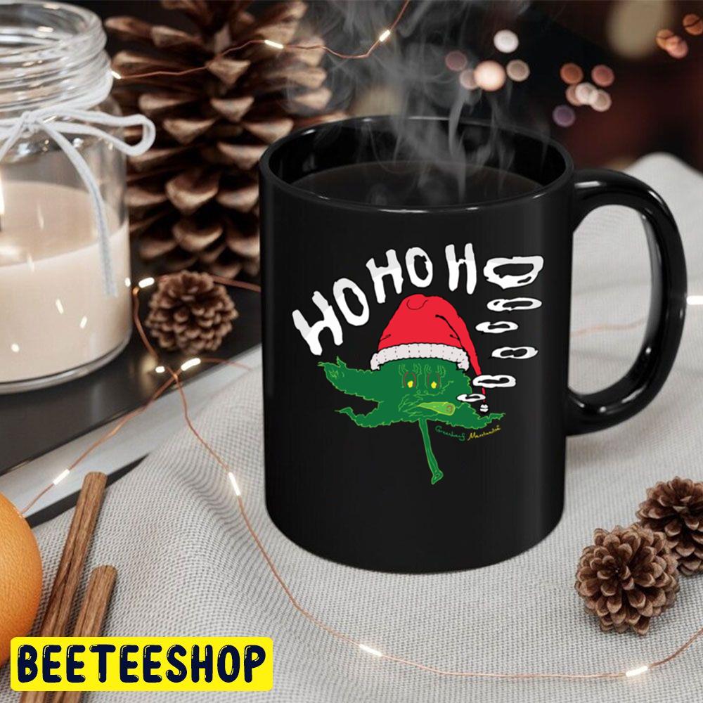 Ho Ho Ho Merry Weedmas Christmas Trending Unisex Hoodie Ho Ho Ho Merry Weedmas Christmas Trending Unisex Hoodie