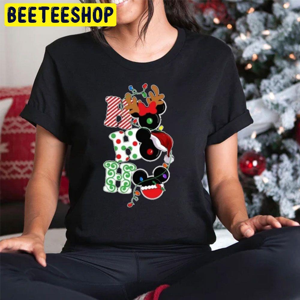 Ho Ho Ho Micky Ear Christmas Trending Unisex Hoodie Ho Ho Ho Micky Ear Christmas Trending Unisex Hoodie