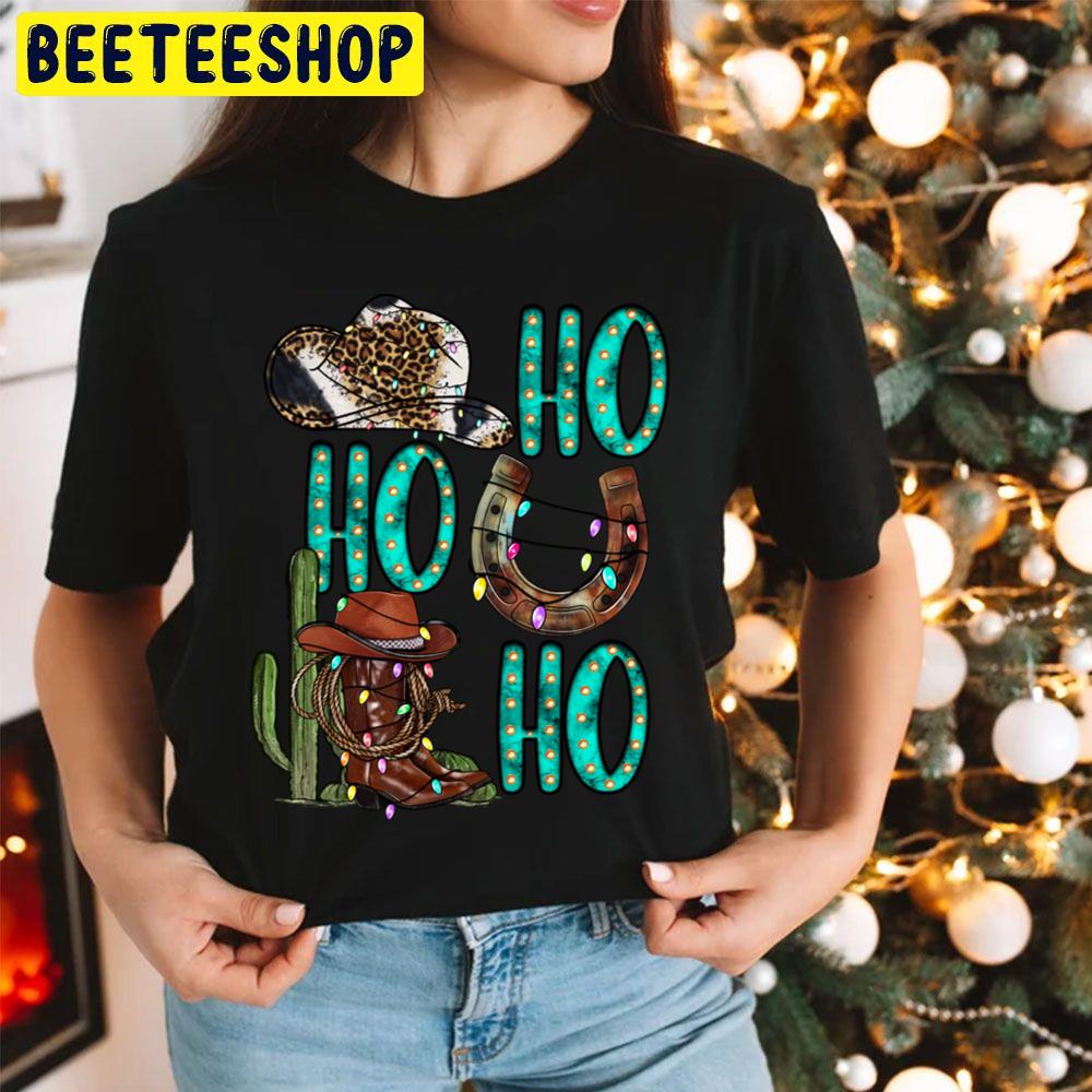 Ho Ho Ho Western Christmas Trending Unisex Hoodie Ho Ho Ho Western Christmas Trending Unisex Hoodie