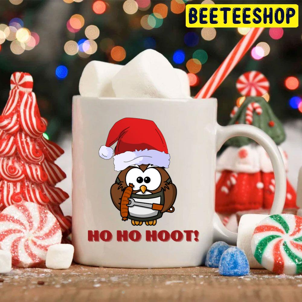 Ho Ho Hoot Santa Owl Christmas Trending Unisex Hoodie Ho Ho Hoot Santa Owl Christmas Trending Unisex Hoodie