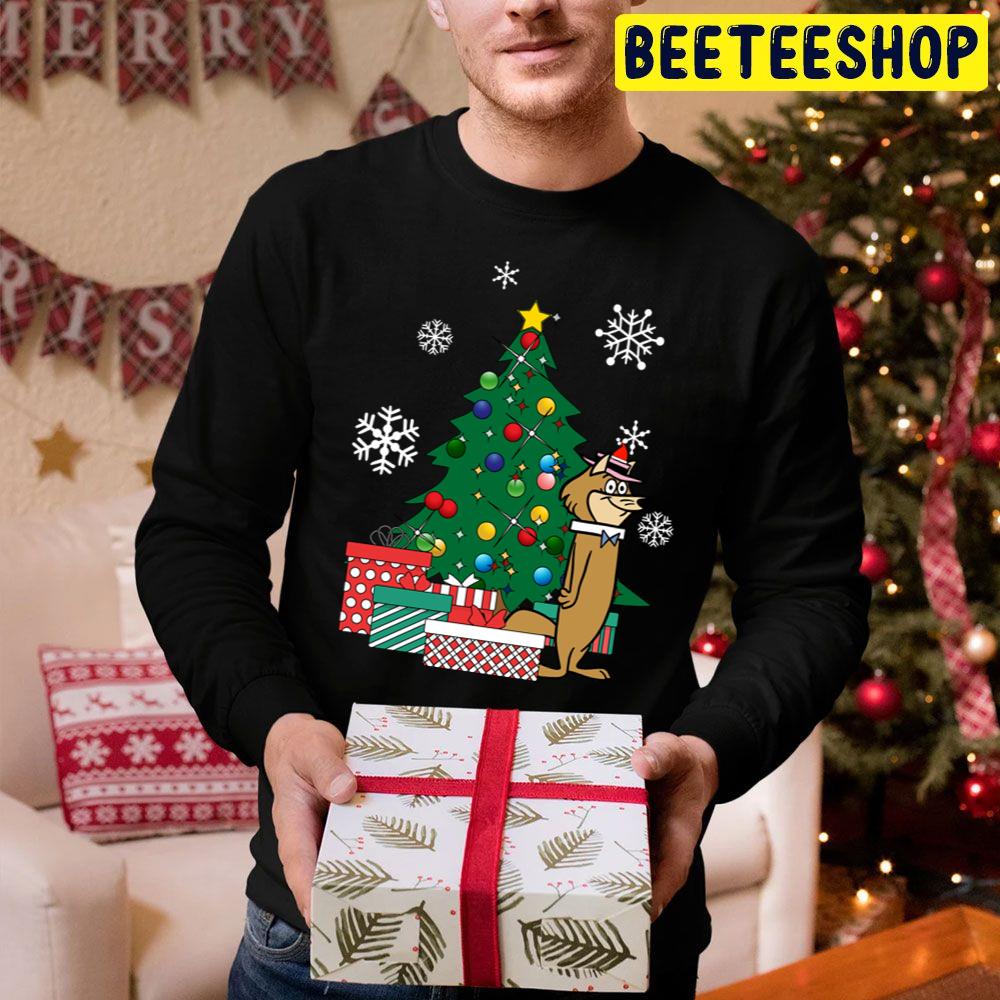 Hokey Wolf Around The Christmas Tree Trending Unisex Hoodie Hokey Wolf Around The Christmas Tree Trending Unisex Hoodie