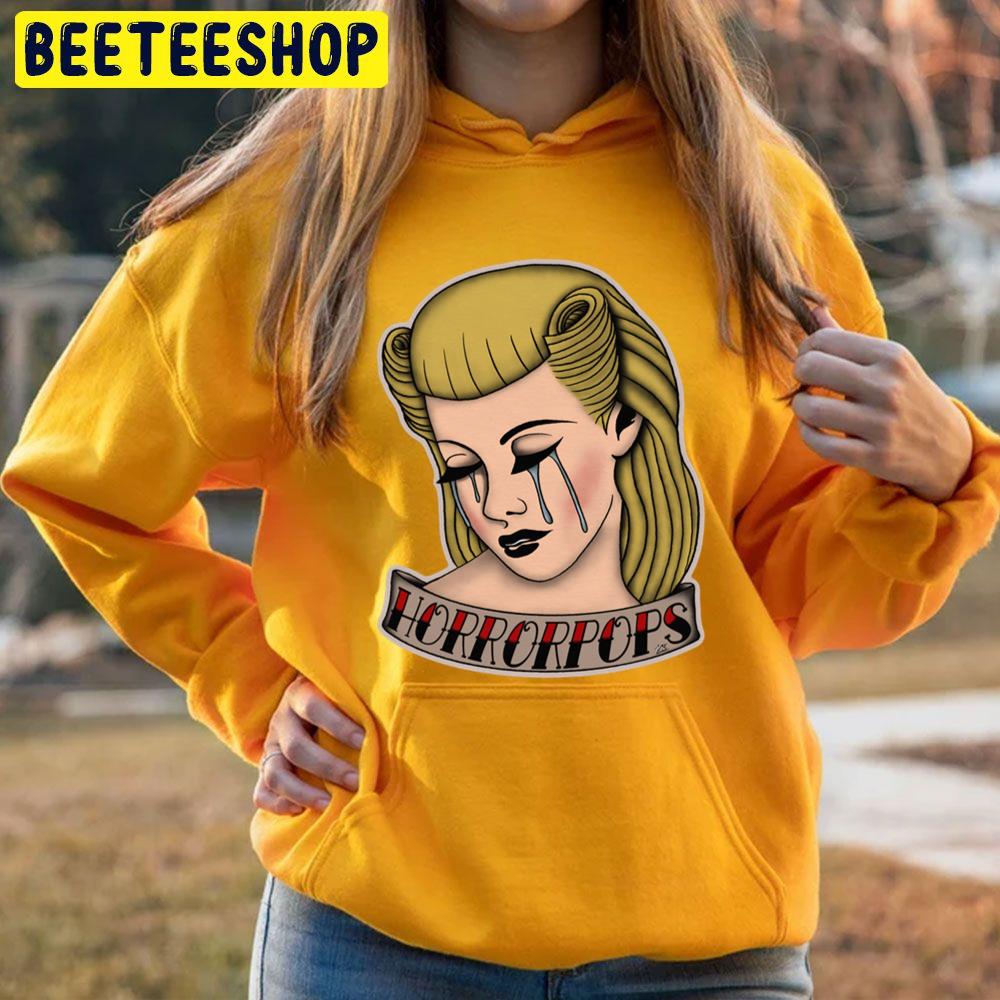 Horrorpops Traditional Trending Unisex Hoodie Horrorpops Traditional Trending Unisex Hoodie
