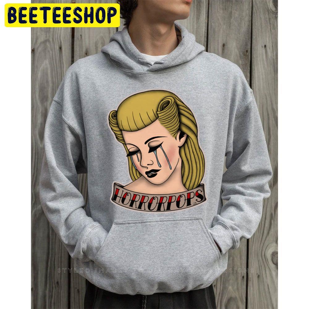 Horrorpops Traditional Trending Unisex Hoodie Horrorpops Traditional Trending Unisex Hoodie