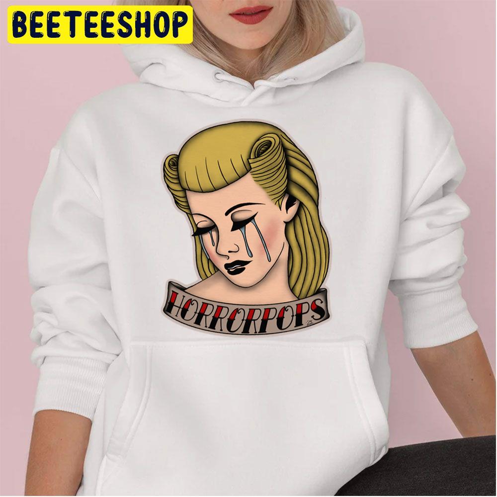 Horrorpops Traditional Trending Unisex Hoodie Horrorpops Traditional Trending Unisex Hoodie