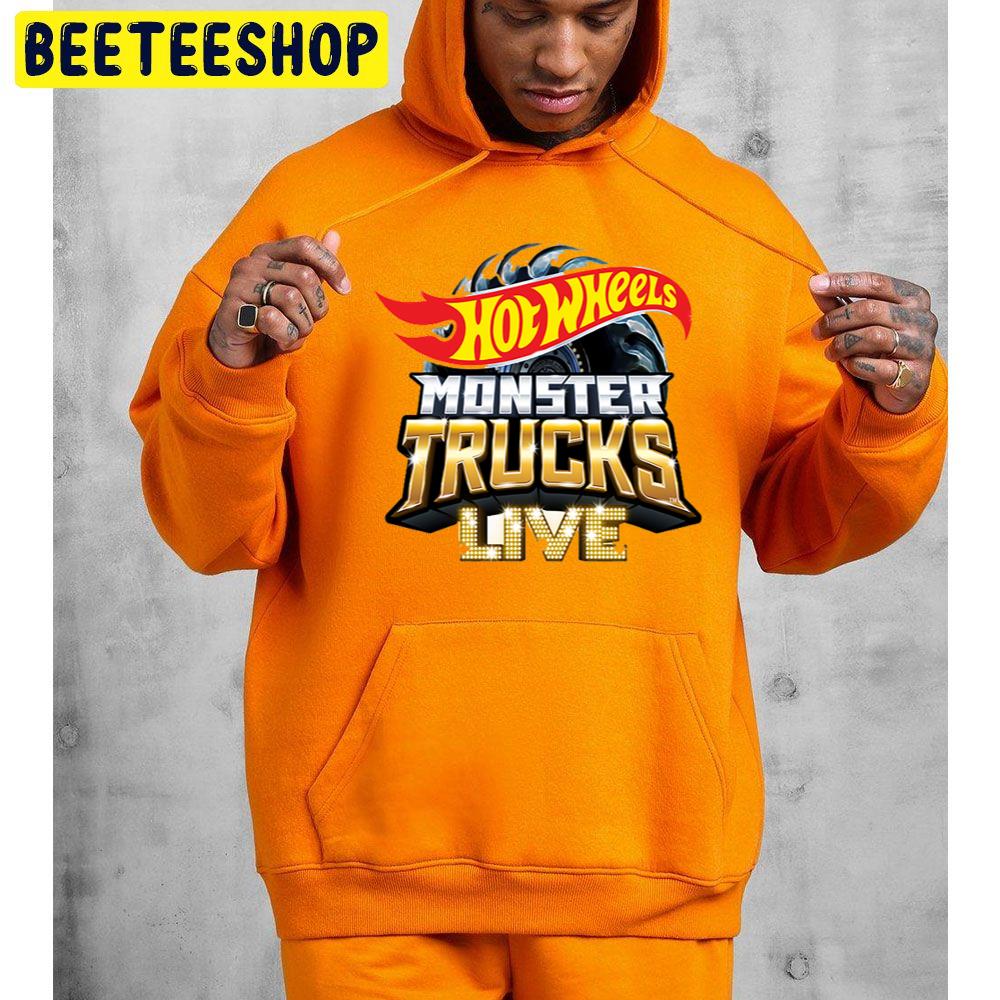 Hot Wheels Monster Trucks Live Trending Unisex Hoodie Hot Wheels Monster Trucks Live Trending Unisex Hoodie