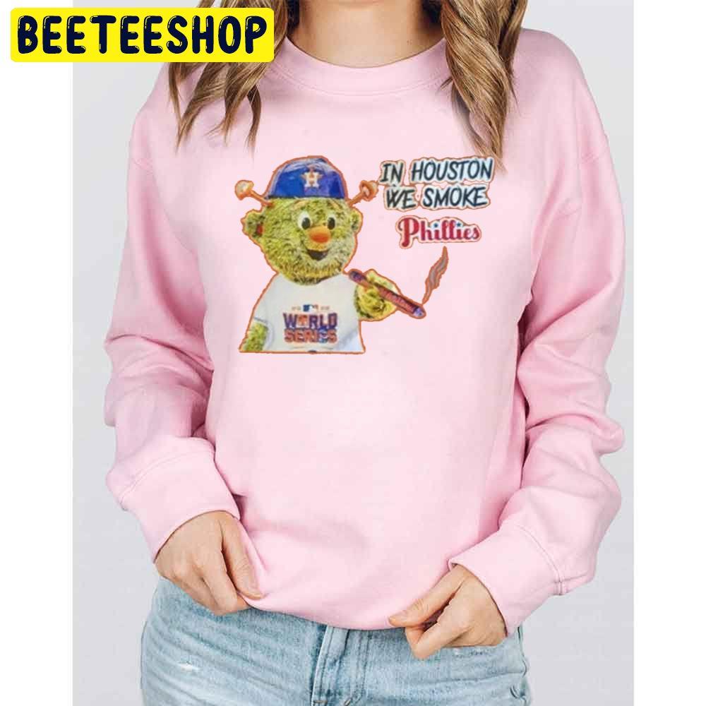 Houston Astros In Houston We Smoke Phillies World Series 2022 Trending Unisex Sweatshirt Houston Astros In Houston We Smoke Phillies World Series 2022 Trending Unisex Sweatshirt