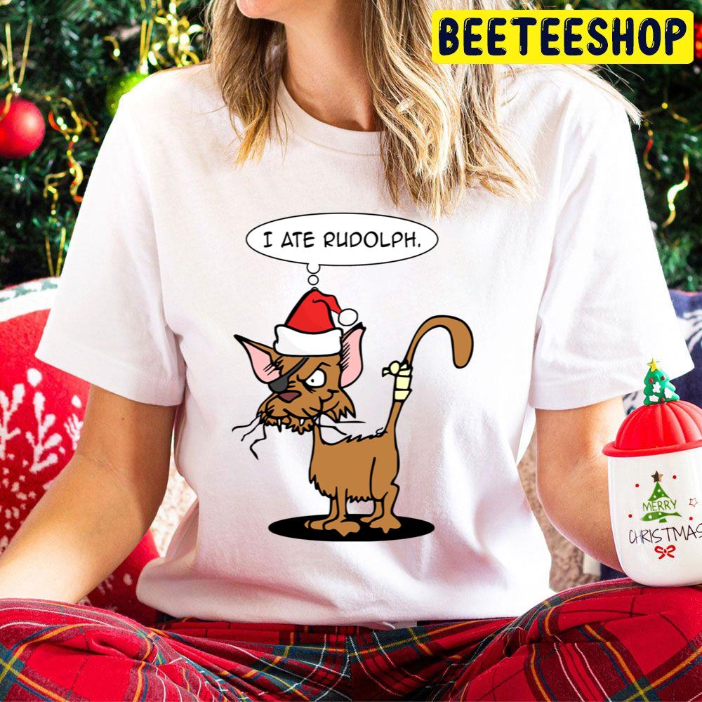 I Ate Rudolph Christmas Trending Unisex Hoodie I Ate Rudolph Christmas Trending Unisex Hoodie