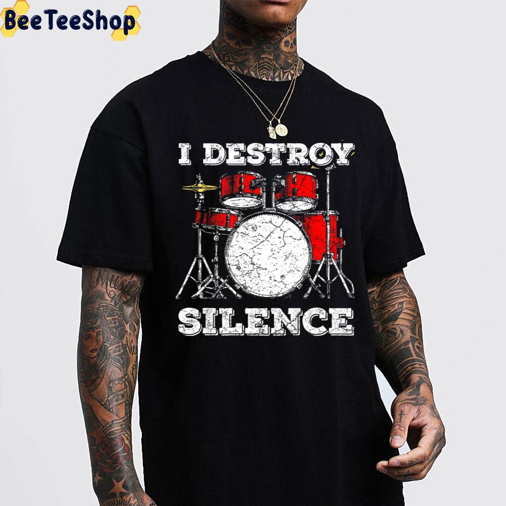 I Destroy Silence Trending Unisex Sweatshirt I Destroy Silence Trending Unisex Sweatshirt