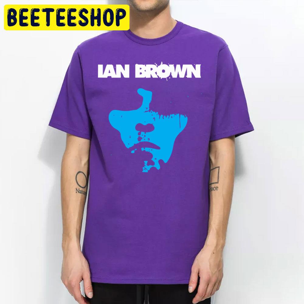 Ian Brown Blue Art Logo Trending Unisex T Shirt Ian Brown Blue Art Logo Trending Unisex T Shirt