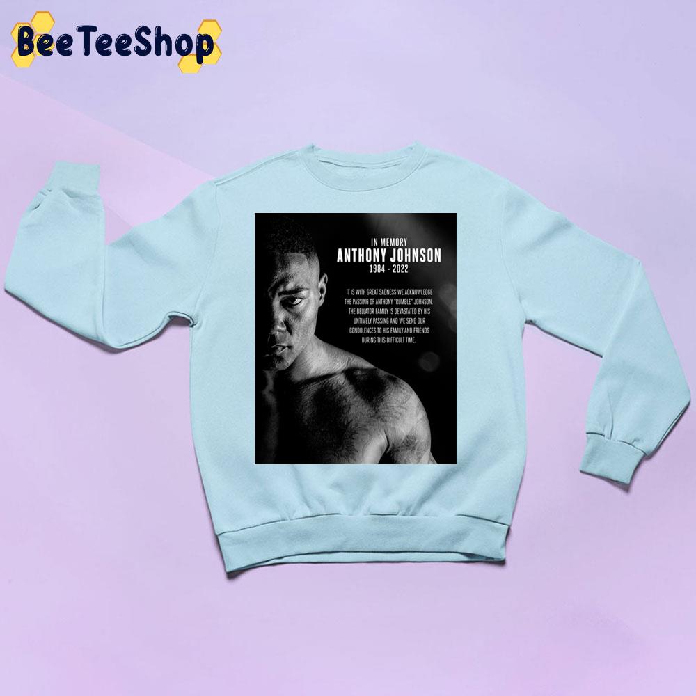 In memories Anthony Johnson 1984 2022 Trending Unisex Sweatshirt In memories Anthony Johnson 1984 2022 Trending Unisex Sweatshirt