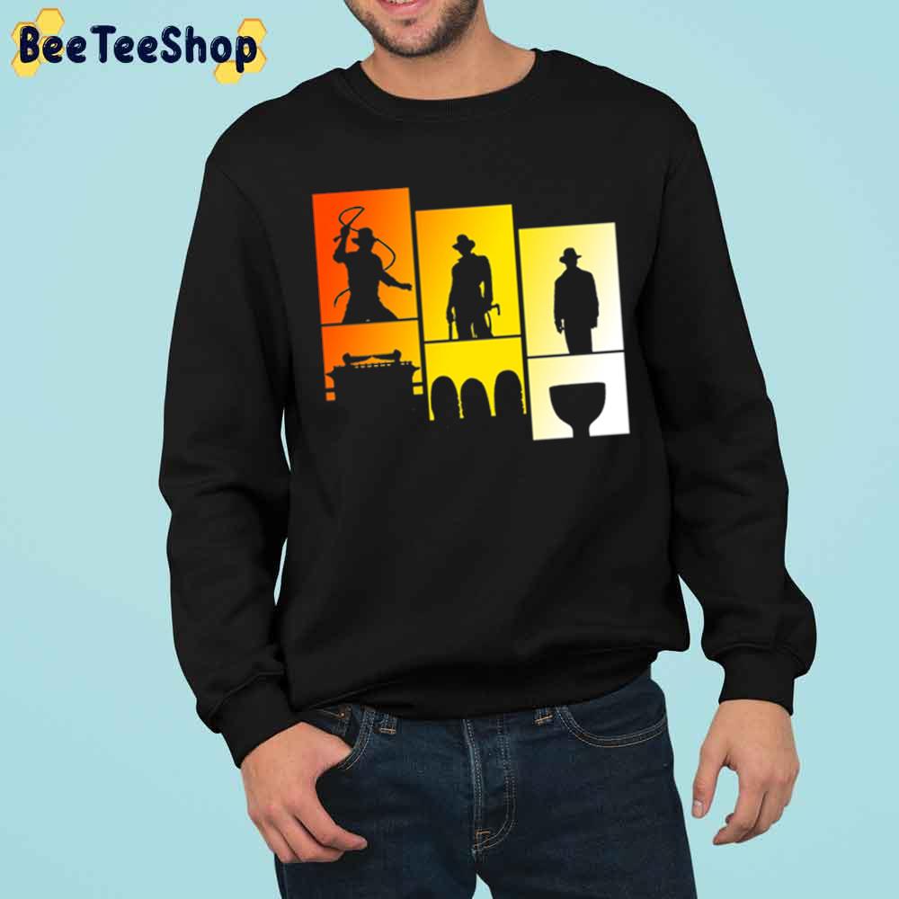 Indiana Jones Indy Trilogy Trending Unisex Sweatshirt Indiana Jones Indy Trilogy Trending Unisex Sweatshirt