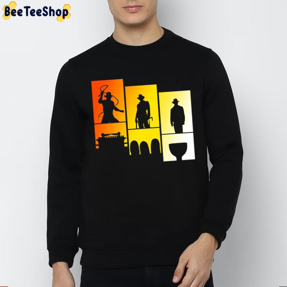 Indiana Jones Indy Trilogy Trending Unisex Sweatshirt Indiana Jones Indy Trilogy Trending Unisex Sweatshirt