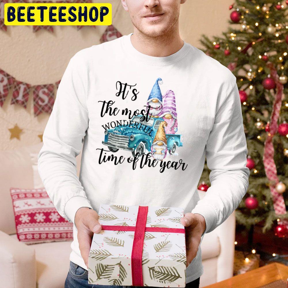 It's The Most Wonderful Time Of The Year Gnomies Christmas Trending Unisex Hoodie It's The Most Wonderful Time Of The Year Gnomies Christmas Trending Unisex Hoodie